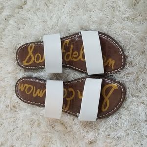 Sam Edelman White Sandals